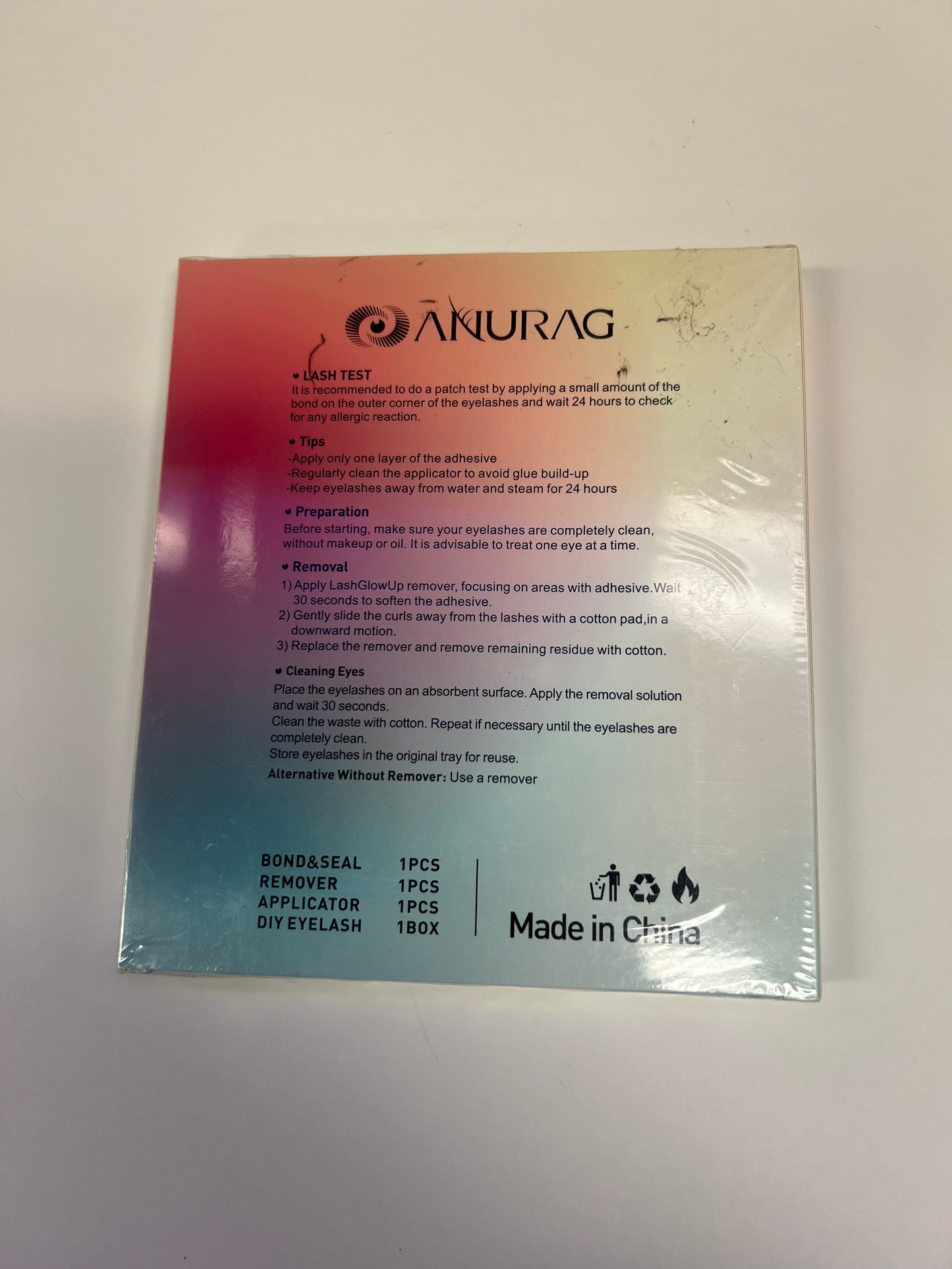 Individual lashes-style B