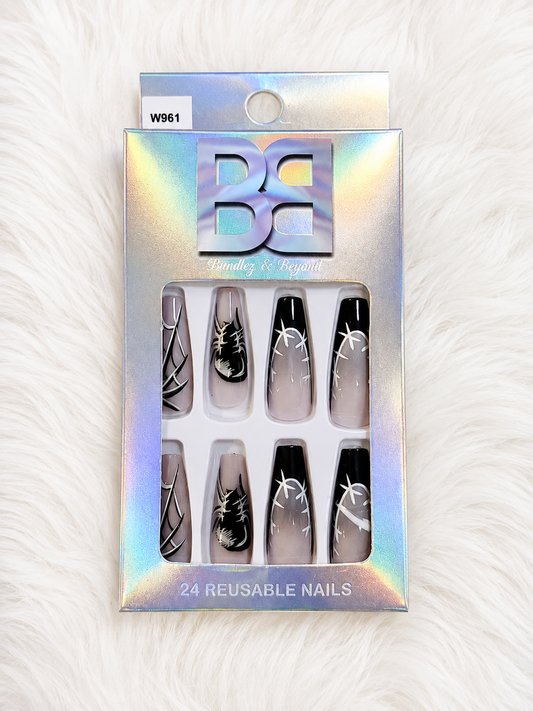 Halloween press on nails