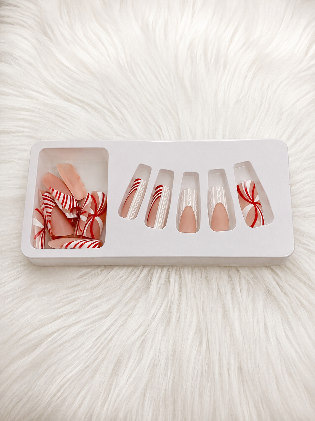 Xmas press on nails