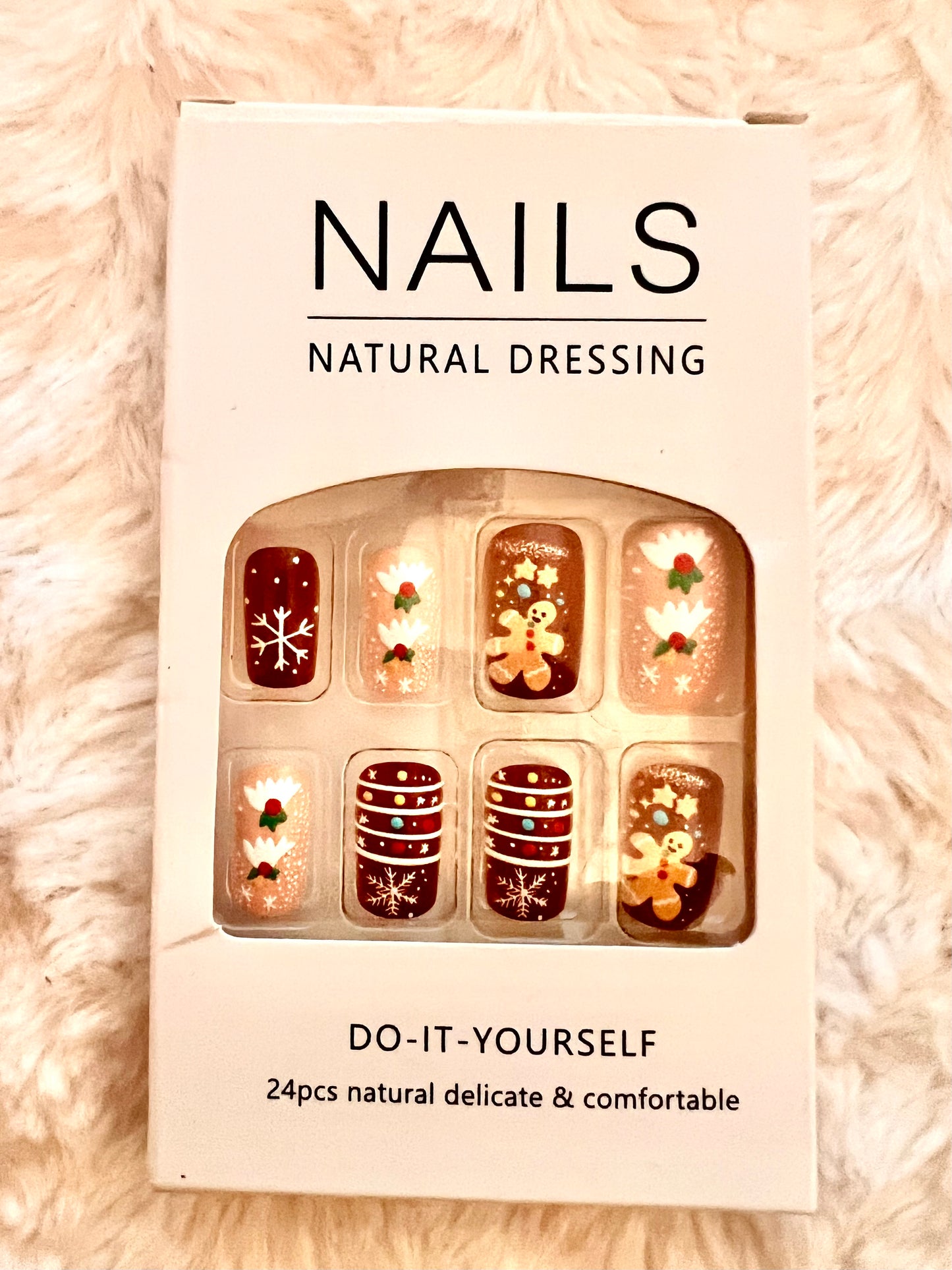 Holiday press on nails