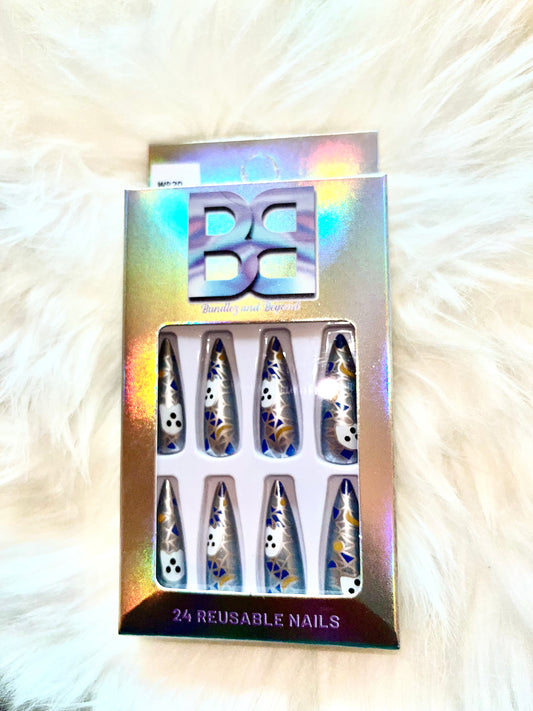 Halloween press on nails